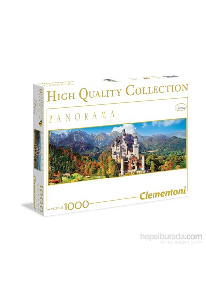 Puzzle 1000 Parça Panaroma - Neuschwanstein