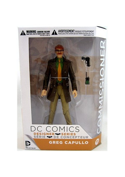 Commissioner Gordon Greg Capullo Action Figure