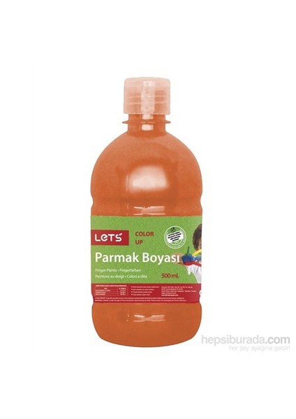 Lets Parmak Boyası 500 Ml. Kahve L-5008
