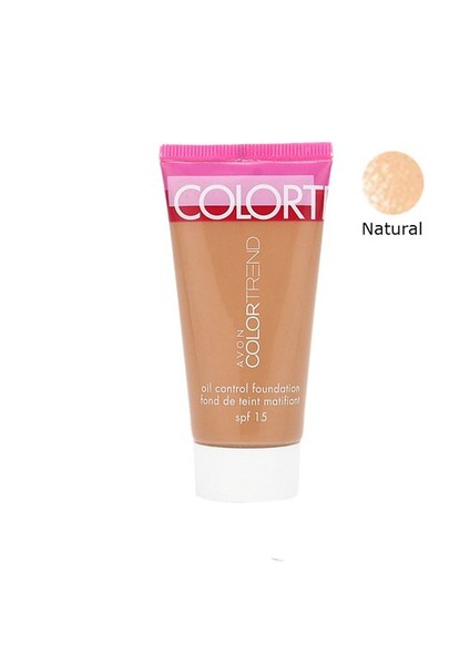 Color Trend Fondöten Spf 15 Natural