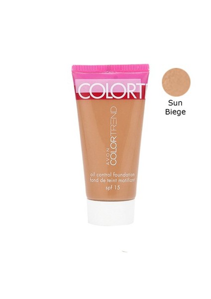 Color Trend Fondöten Spf 15 Sun Biege