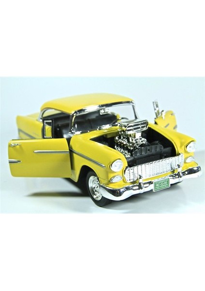 1:18 1955 Chevy Bel Air -Sarı Model Araba