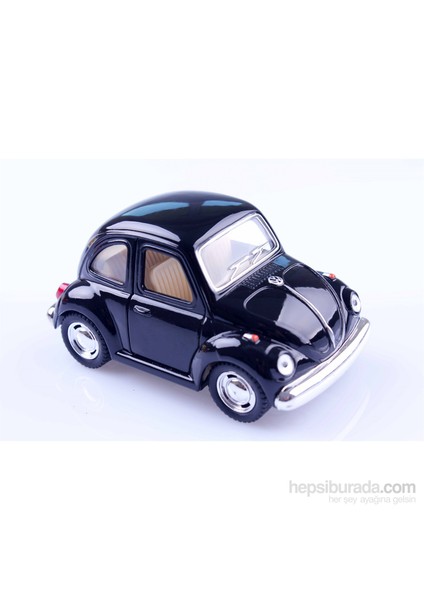 1967 Volkswagen Classical Beetle Die Cast Çek Bırak Model Araba