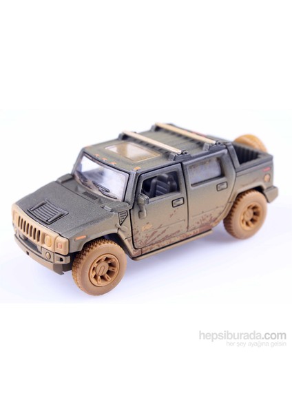 Off-Road 2005 Hummer H2 Sut Çek Bırak 1/40 Die Cast Model Araç