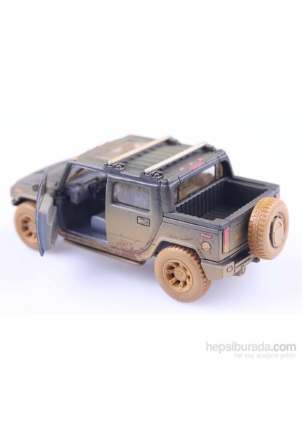Off-Road 2005 Hummer H2 Sut Çek Bırak 1/40 Die Cast Model Araç