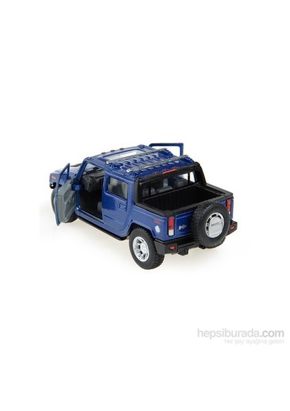 2005 Hummer H2 SUT Çek Bırak 1/40 Die Cast Model Araç Mavi fiyatları