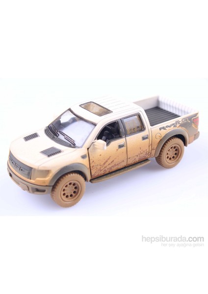 Off-Road 2013 Ford F-150 Svt Raptor Supercrew Çek Bırak 1/46 Die Cast Model Araç