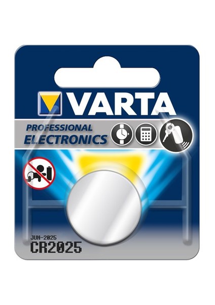 3 V CR 2025 Lithium Pil