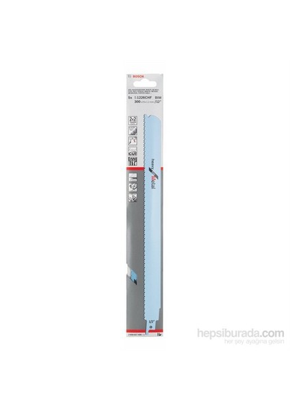 - Heavy Serisi Metal İçin Tilki Kuyruğu Bıçağı S 1226 Chf - 5'Li Paket