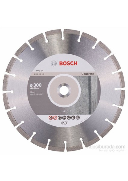 - Standard Seri Beton İçin Elmas Kesme Diski - 300 X 22,23 X 3,1 X 10 Mm fiyatları