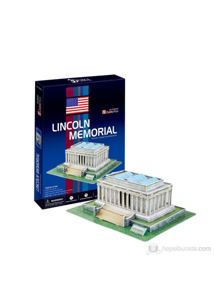 Cubic Fun Lincoln Memorial (3D Puzzle)