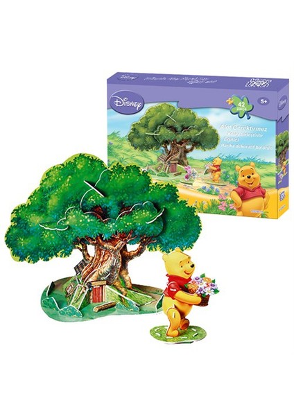 Cubic Fun Winnie The Pooh'un Ağaç Evi 3 Boyutlu Puzzle