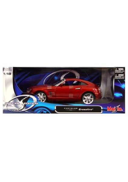 Maisto Chrysler Crossfire Special Edition Model Araba 1:18 Kırmızı