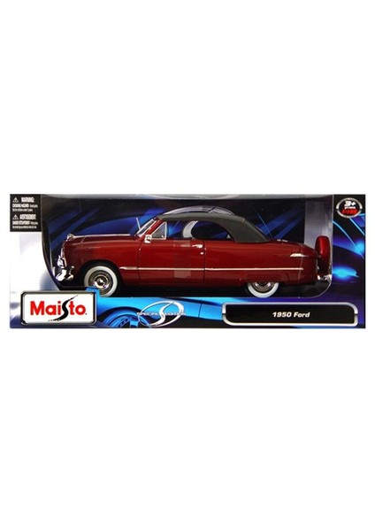 Maisto 1950 Ford Special Edition Model Araba 1:18 Kırmızı