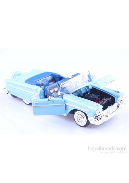 1958 Chevy Impala 1/24 Die Cast Model Araç fiyatları