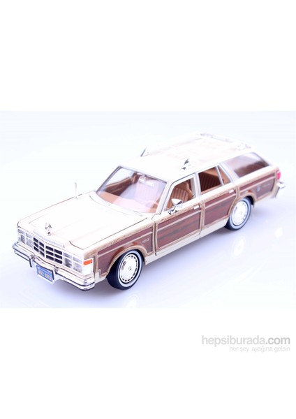 1979 Chrysler Lebaron Country Wagon 1/24 Die Cast Model Araç
