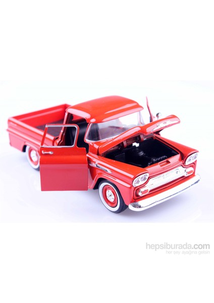 1958 Chevy Apache Fleetside Pickup 1/24 Die Cast Model Araç fiyatları