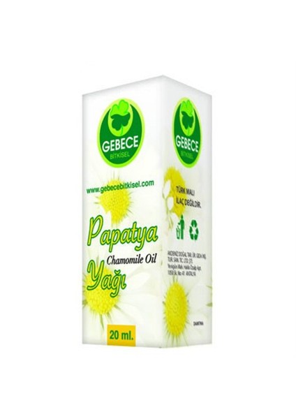Papatya Yağı 20 Ml