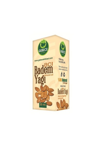 Acı Badem Yağı 20 Ml