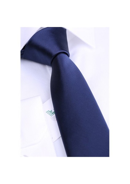 Lacivert Slim Düz Saten Kravat Sk5033 fiyatları