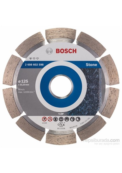 - Standard Seri Taş İçin Elmas Kesme Diski - 125 X 22,23 X 1,6 X 10 Mm fiyatları
