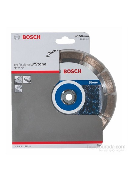 - Standard Seri Taş İçin Elmas Kesme Diski - 150 X 22,23 X 2 X 10 Mm