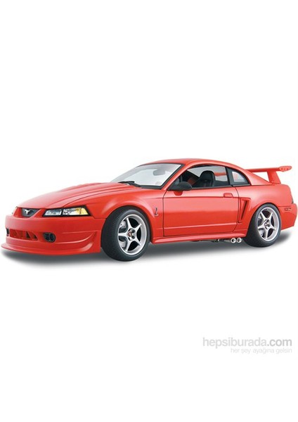 Maisto Svt Mustang Cobra 2000 Model Araba 1:18 S/E Kırmızı