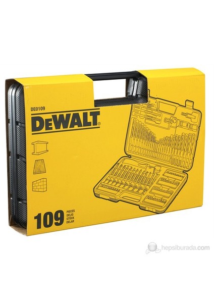 DEWALT DT0109 109 Parça Aksesuar Seti