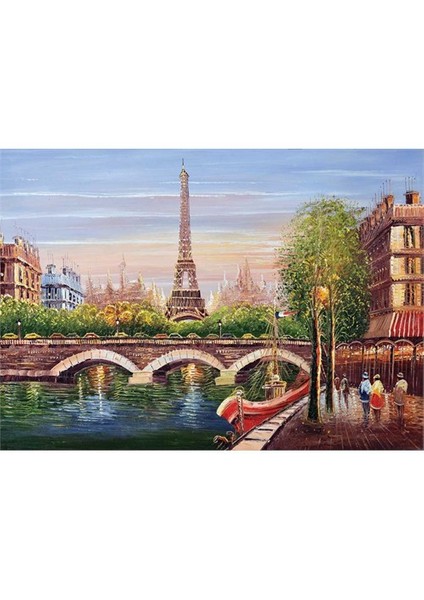 500 Parça Seine River Paris Puzzle