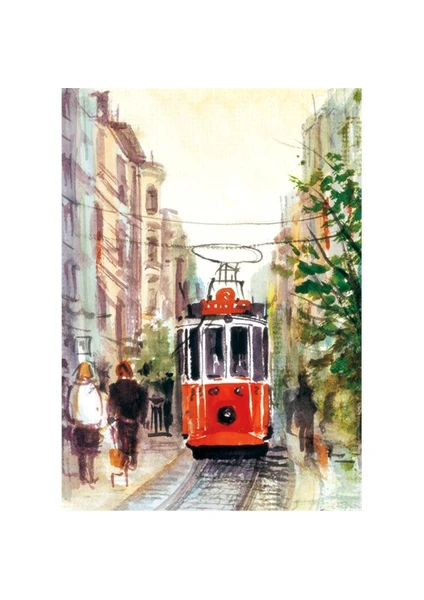 Puzzle İstiklal Caddesi,Tramvay (1000 Parça)