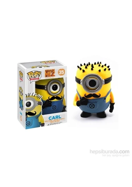 Despicable Me 2 Carl With Mustache Pop! Figure