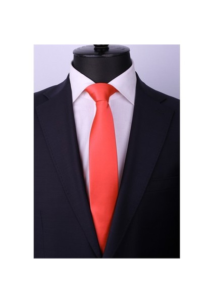 Narçiçeği Saten Slim Kravat Sk5306