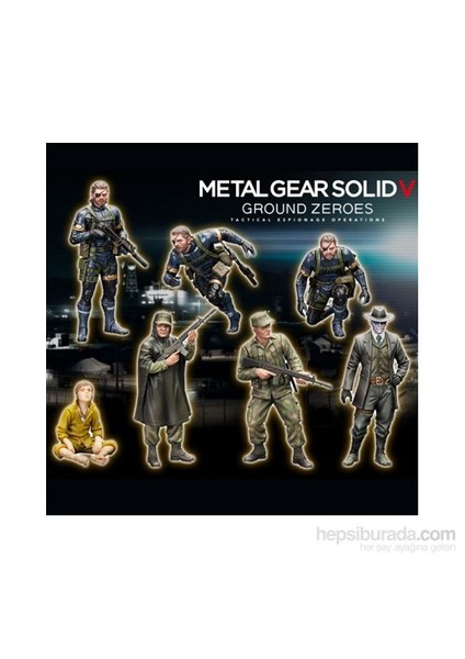 Metal Gear Solid V: Ground Zeroes Model Kit Set