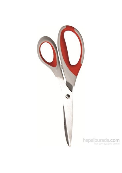 Br706K Büro Makası 18 Cm Kırmızı