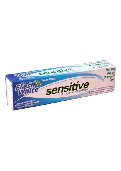 Favori Fresh White Sensitive Diş Macunu 90gr.