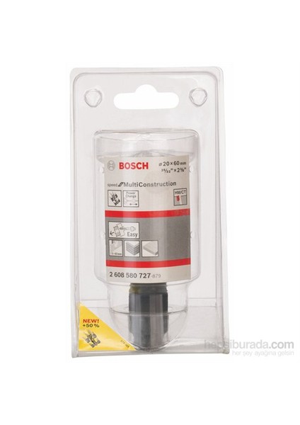- Speed Serisi Çok Amaçlı Delik Açma Testeresi (Panç) - 20 Mm, 25/32" fiyatları