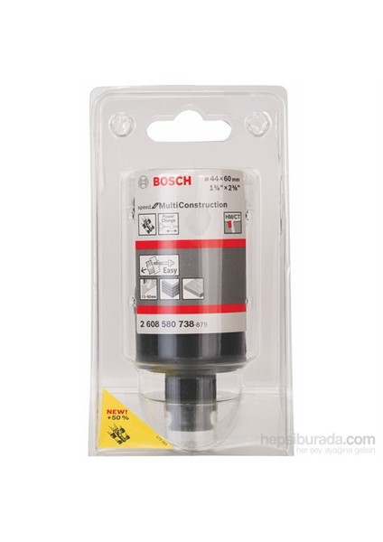 - Speed Serisi Çok Amaçlı Delik Açma Testeresi (Panç) - 44 Mm, 1 3/4"
