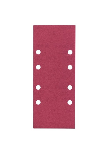 - Titreşimli Zımpara Kağıdı 10'Lu, 93 X 230 Mm 240 Kum 8 Delik