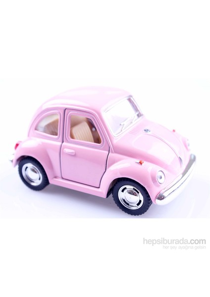 1967 Volkswagen Classical Beetle Die Cast Çek Bırak Model Araba