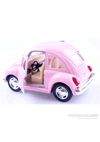 1967 Volkswagen Classical Beetle Die Cast Çek Bırak Model Araba modelleri