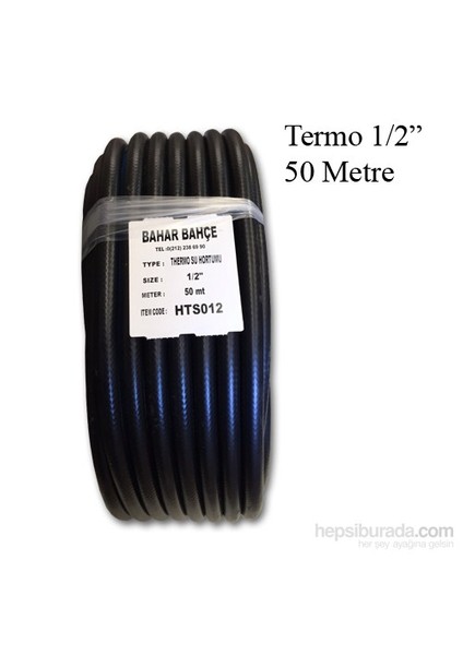 Bahar Hortum Termo Su 1/2" 50 Mt Herly