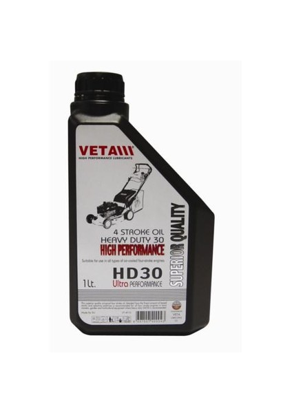 Yağ Dört Zamanlı Motor HD30 1Lt