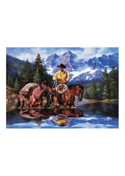 Puzzle Reflections Of The Rockies (1000 Parça)