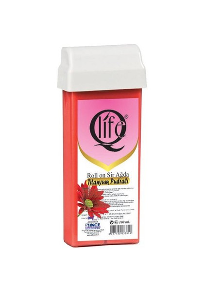 Kartuş Ağda Titanyum Pudralı 100 Ml Pembe