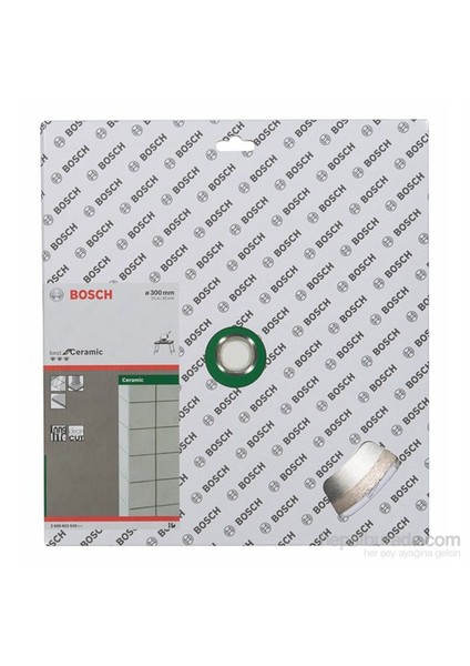 - Best Serisi Seramik İçin Elmas Kesme Diski - 300 X 30/25,40 X 2,8 X 10 Mm
