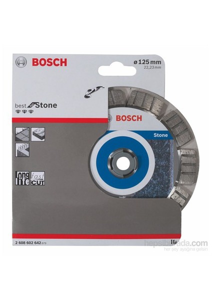 - Best Serisi Taş İçin Elmas Kesme Diski - 125 X 22,23 X 2,2 X 12 Mm