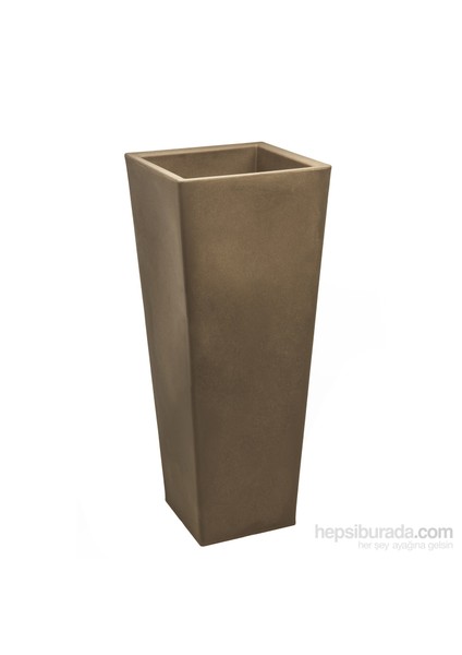 Pasubıo Alto (Cappuccıno) Plastik Saksı