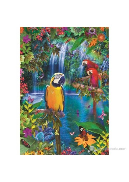 500 Parça Puzzle Bird Tropical Land