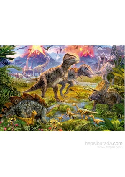 500lük Dinosaur Gathering Puzzle