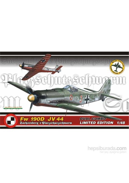 Fw 190D Jv 44 - Dual Combo (1/48 Ölçek)